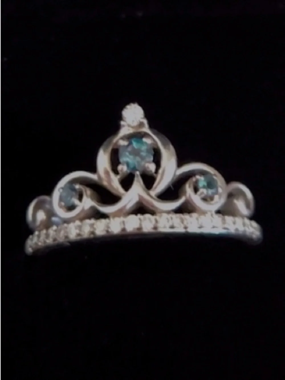 🏰DISNEY🏰CINDERELLA TIARA DIAMOND RING🏰
